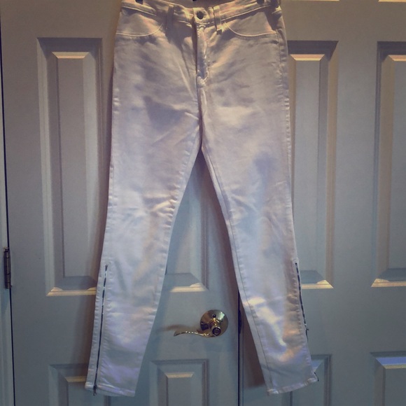 J Brand Denim - P1 Ankle skinny jeans, white . 27 x 28
